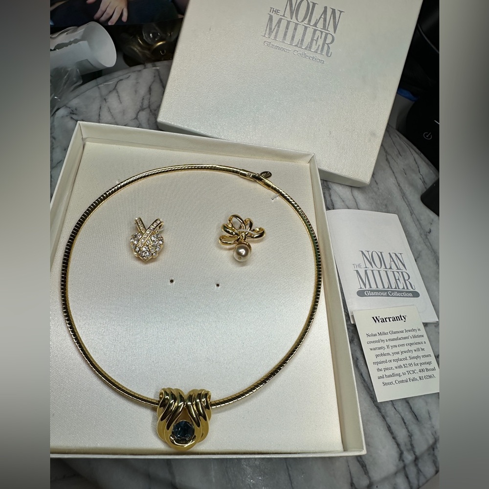 The Nolan Miller Glamour Collection Necklace and Pendants